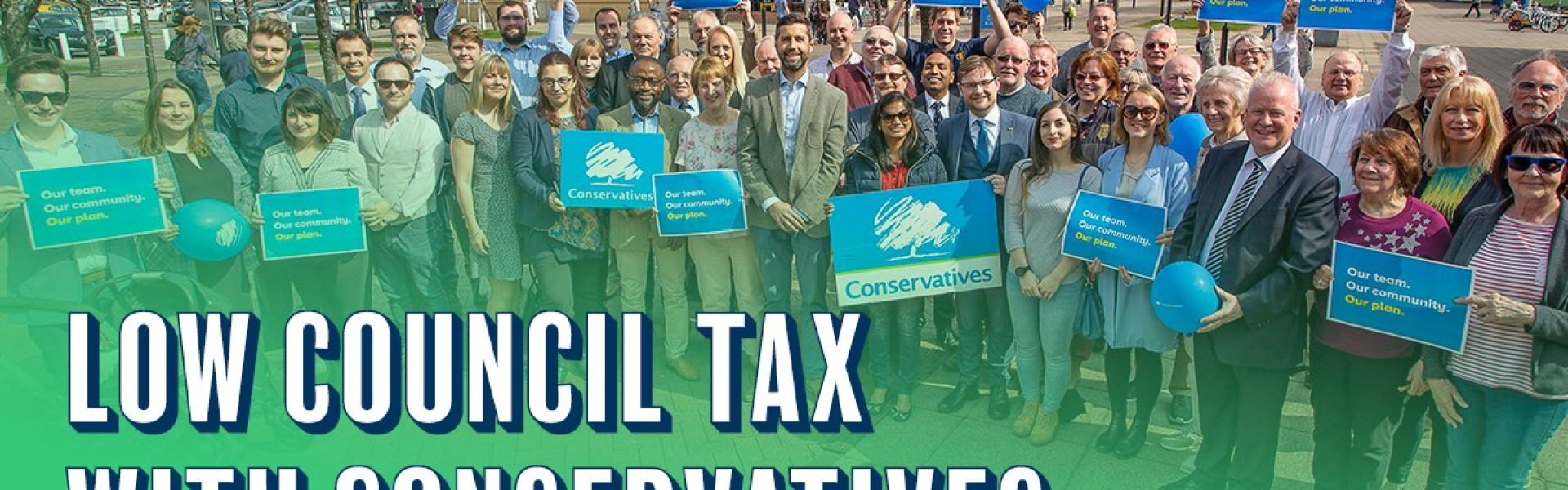 Council Tax lower in Conservative councils